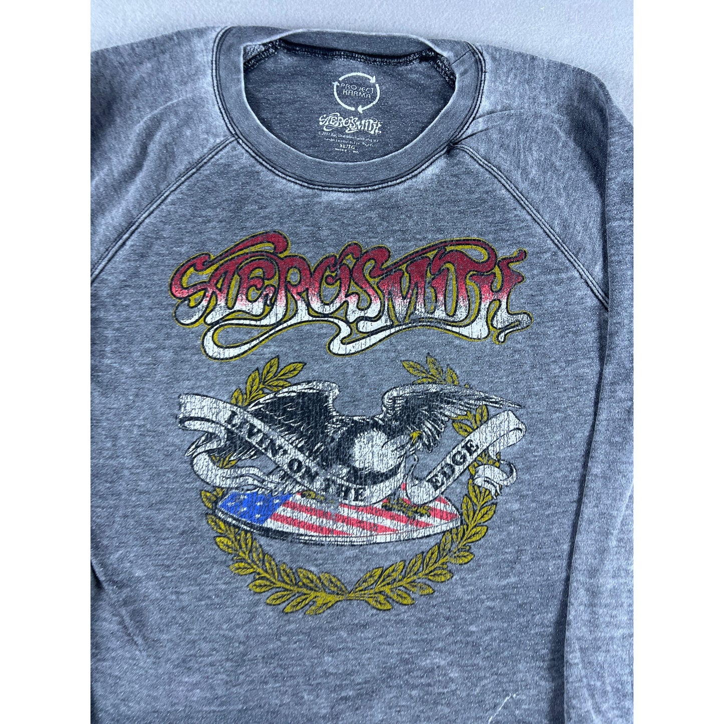 Aerosmith Project Karma Grunge Sweatshirt Womens - 2XL