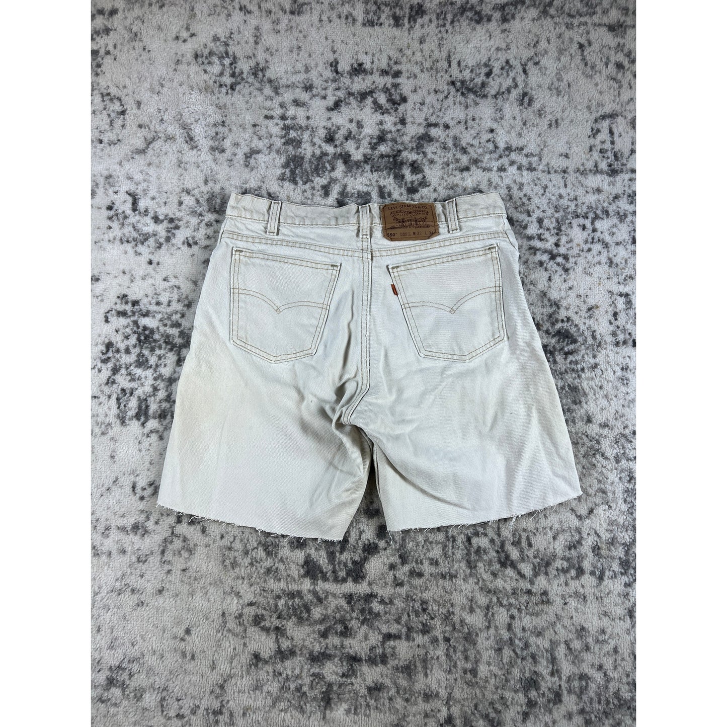 Vintage Levis 550 Denim Shorts - 32