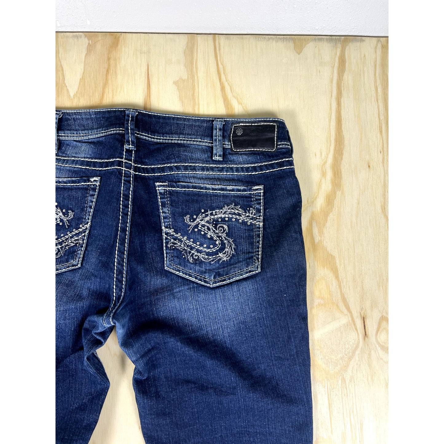 Silver Denim Jeans Y2k Size 34x30 Boot Cut Pants