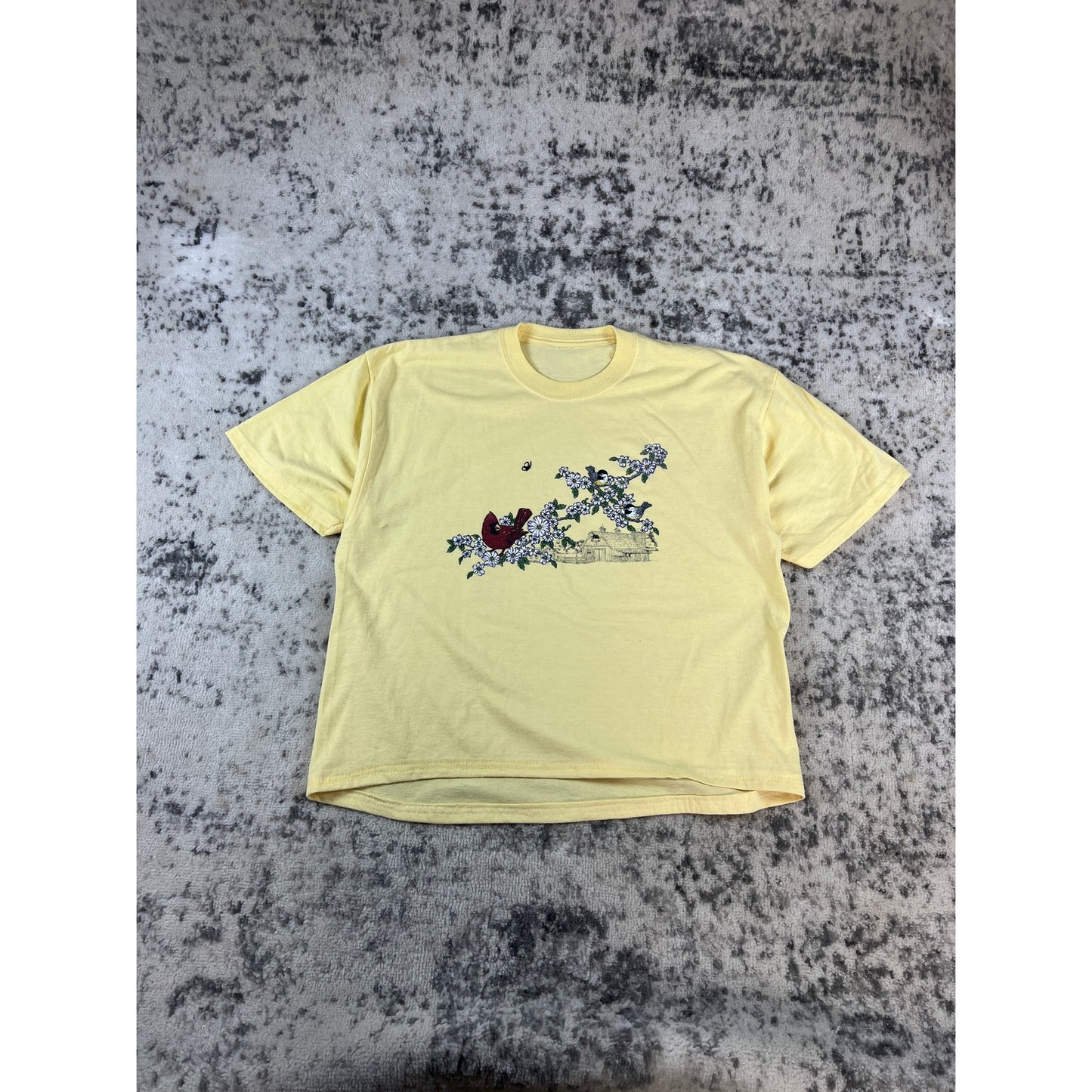 Vintage Cardinal Floral T Shirt Womens - L