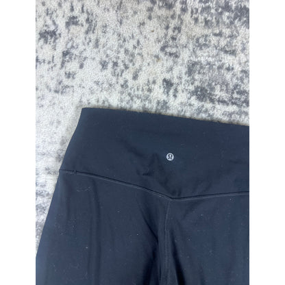 Black Lululemon High Rise Ankle Leggings - 8
