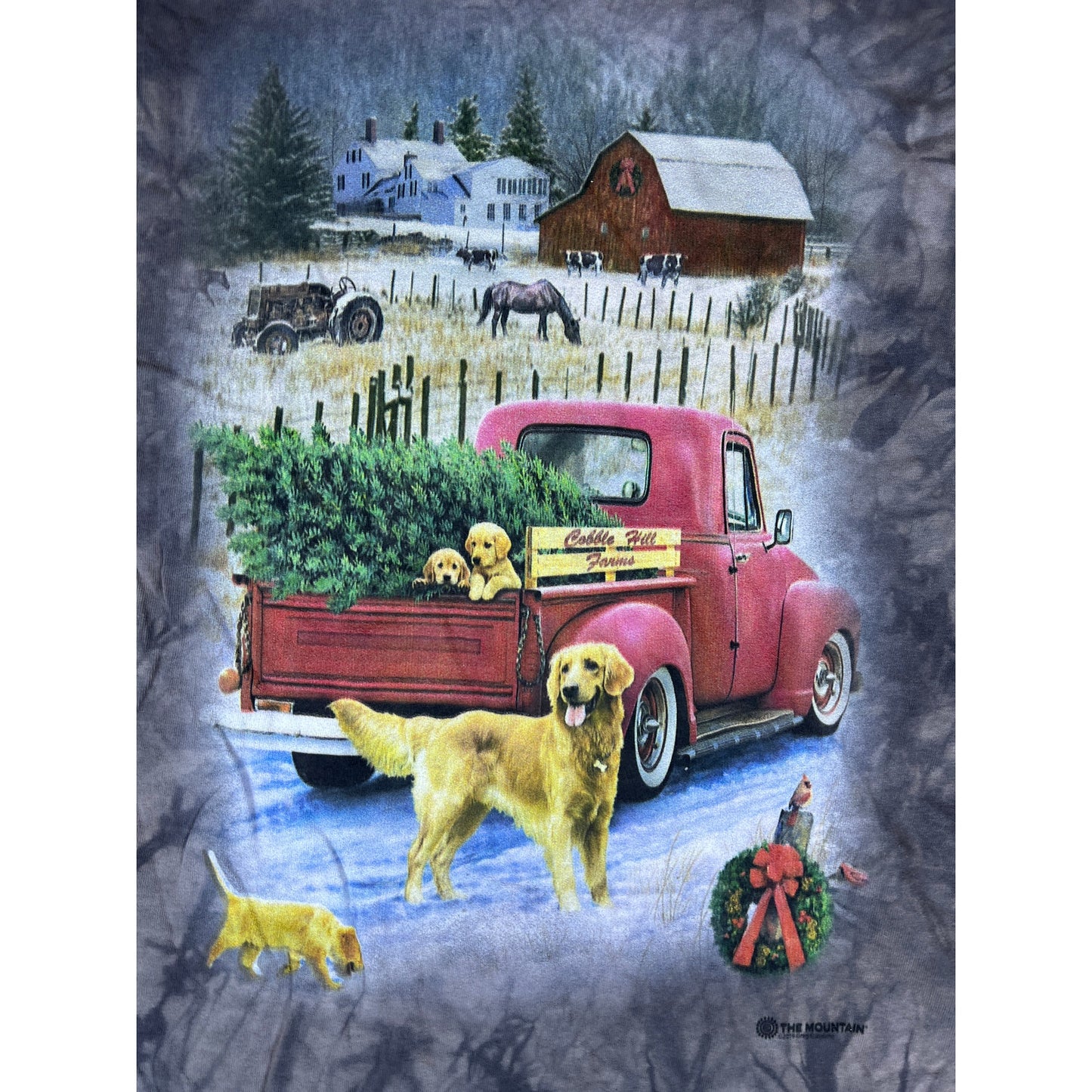 The Mountain Farm Dog Graphic T-Shirt - L