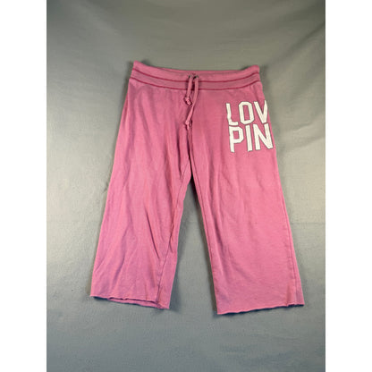 PINK Victoria's Secret Crop Sweatpants - L
