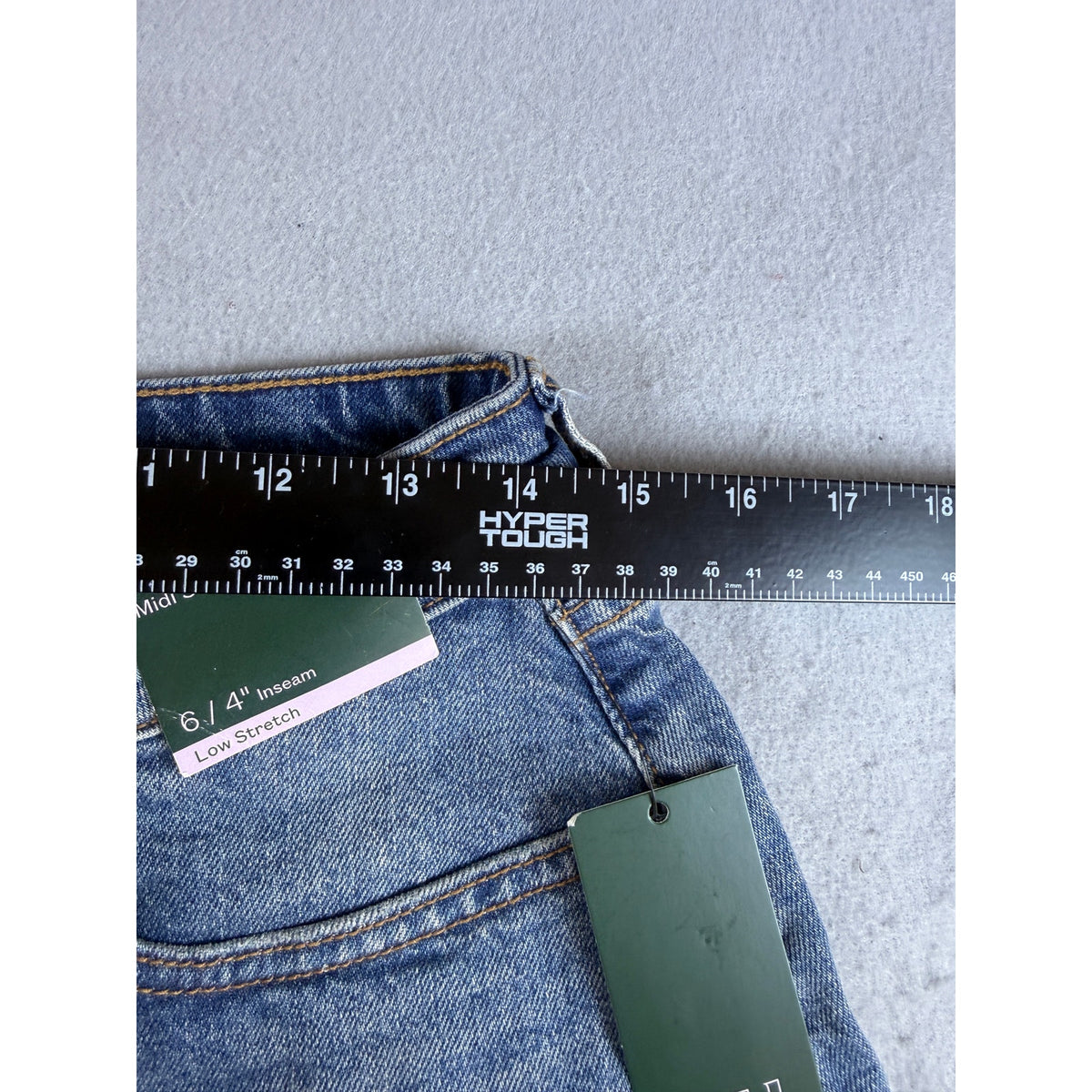 Wild Fable Mid Rise Midi Denim Shorts - 6