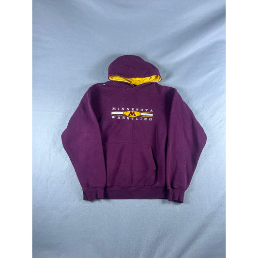 Vintage Minnesota Golden Gophers Wrestling Hoodie - M