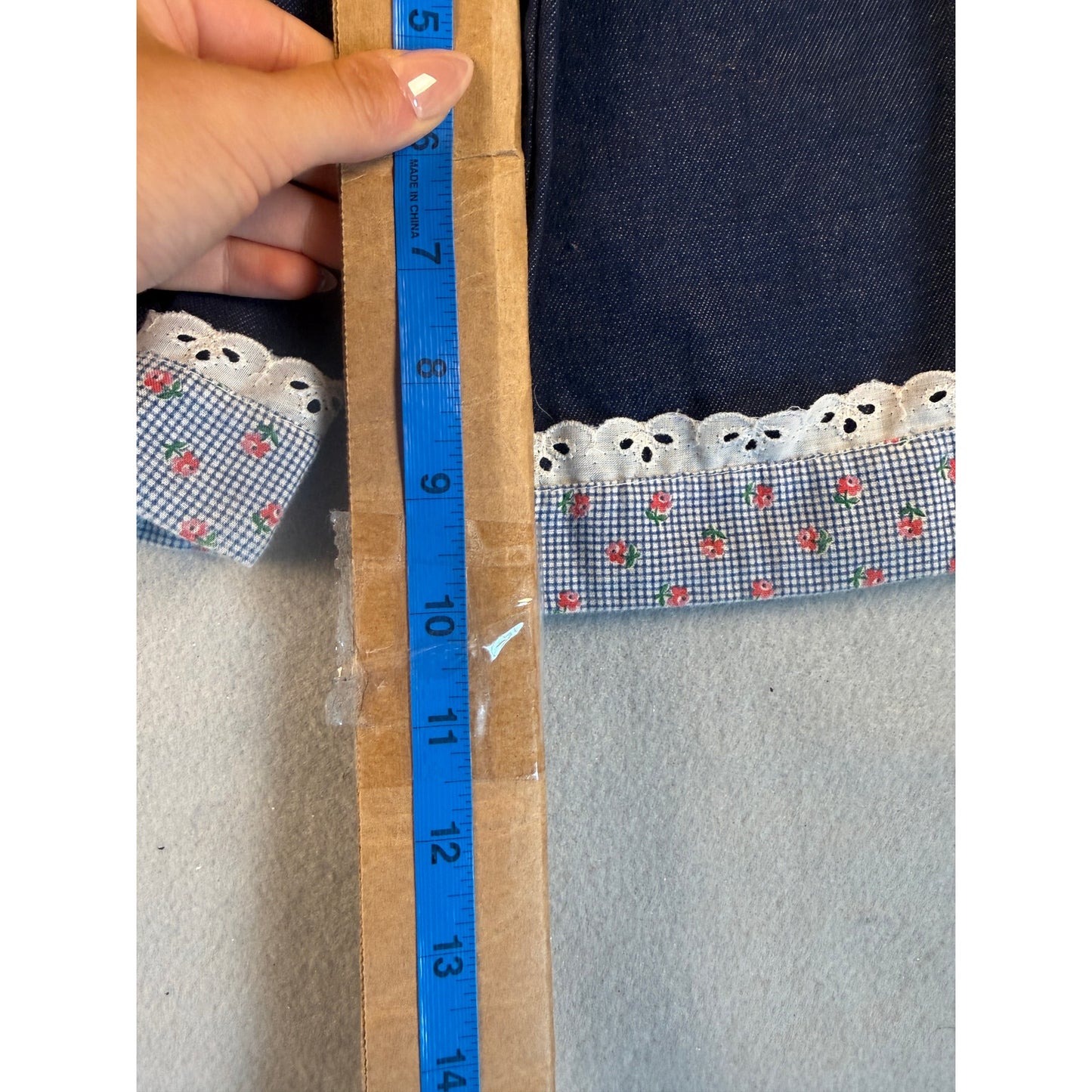 Vintage Denim Overalls Girls - 12M