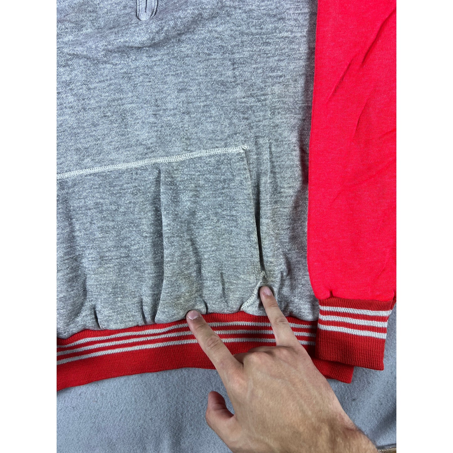 Vintage 70s Oversized Hoodie Youth - S