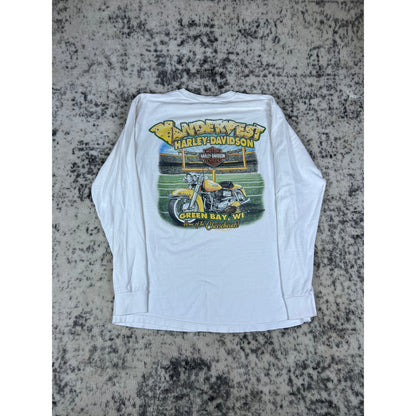 Vintage Harley-Davidson Green Bay Tee - M