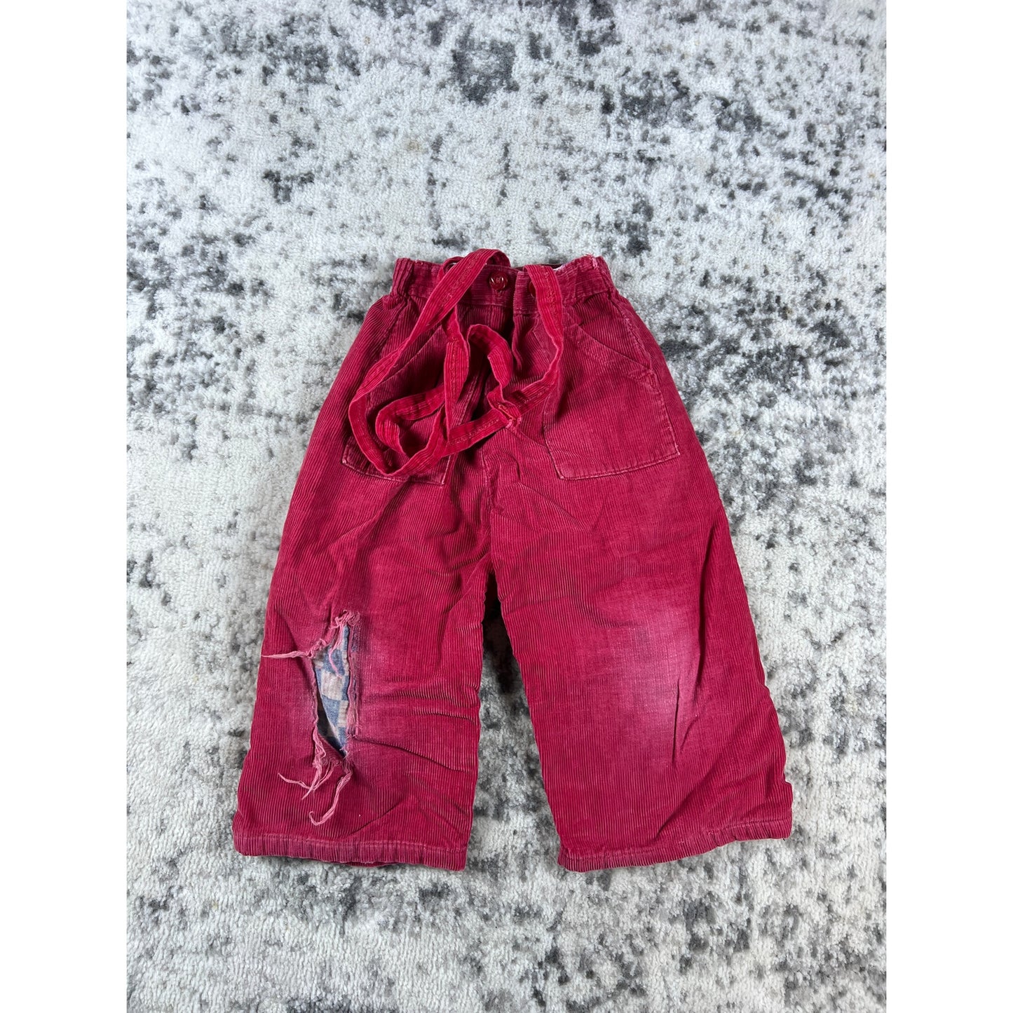 Vintage Kids Overall Pants - OS