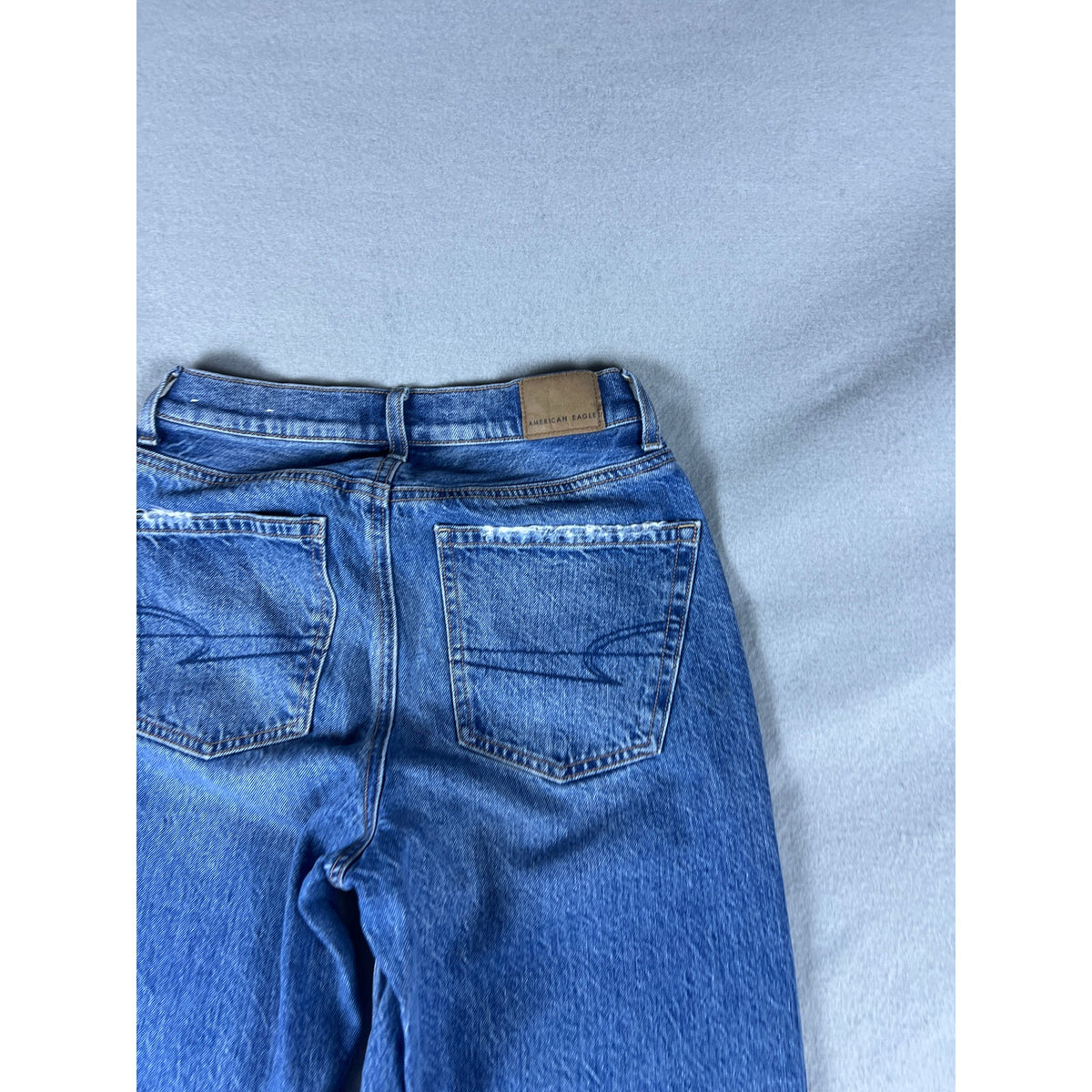 American Eagle Wide Leg Denim Jeans Womens - 0