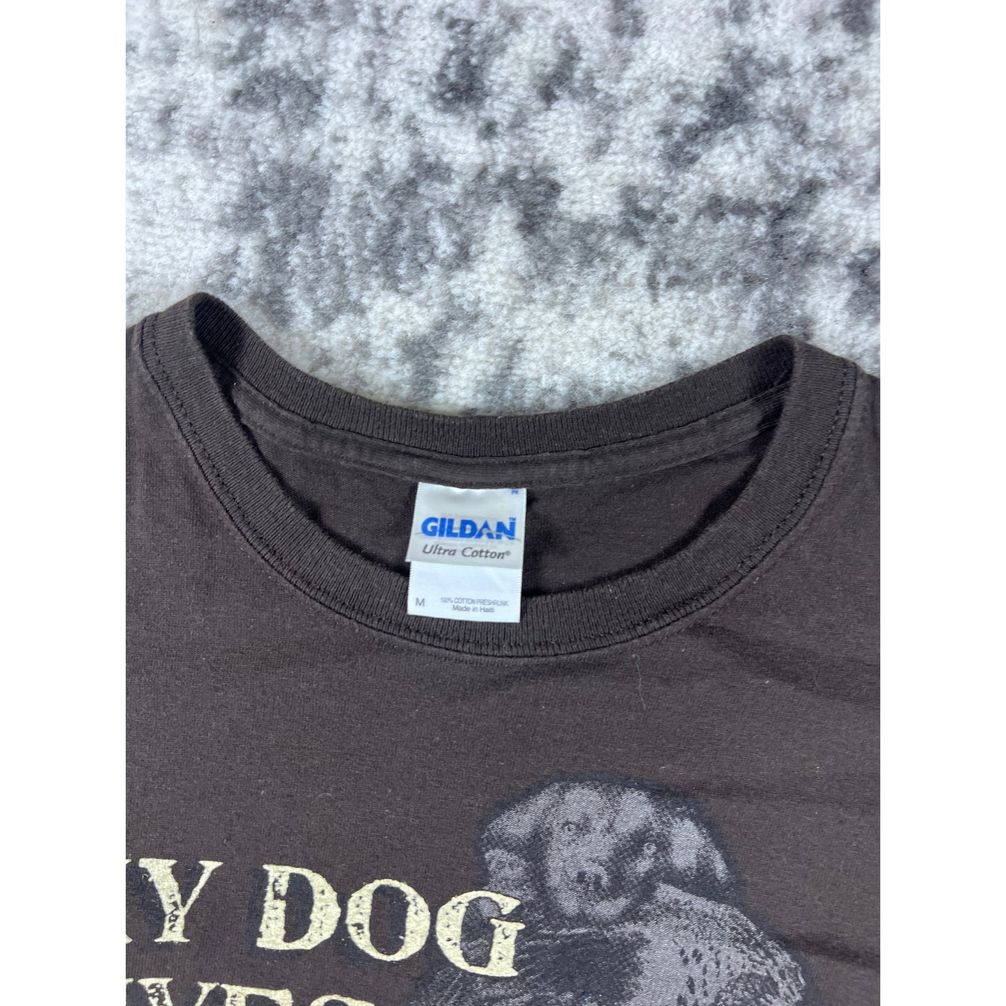 My Dog Gives Me The Bird T-Shirt - M