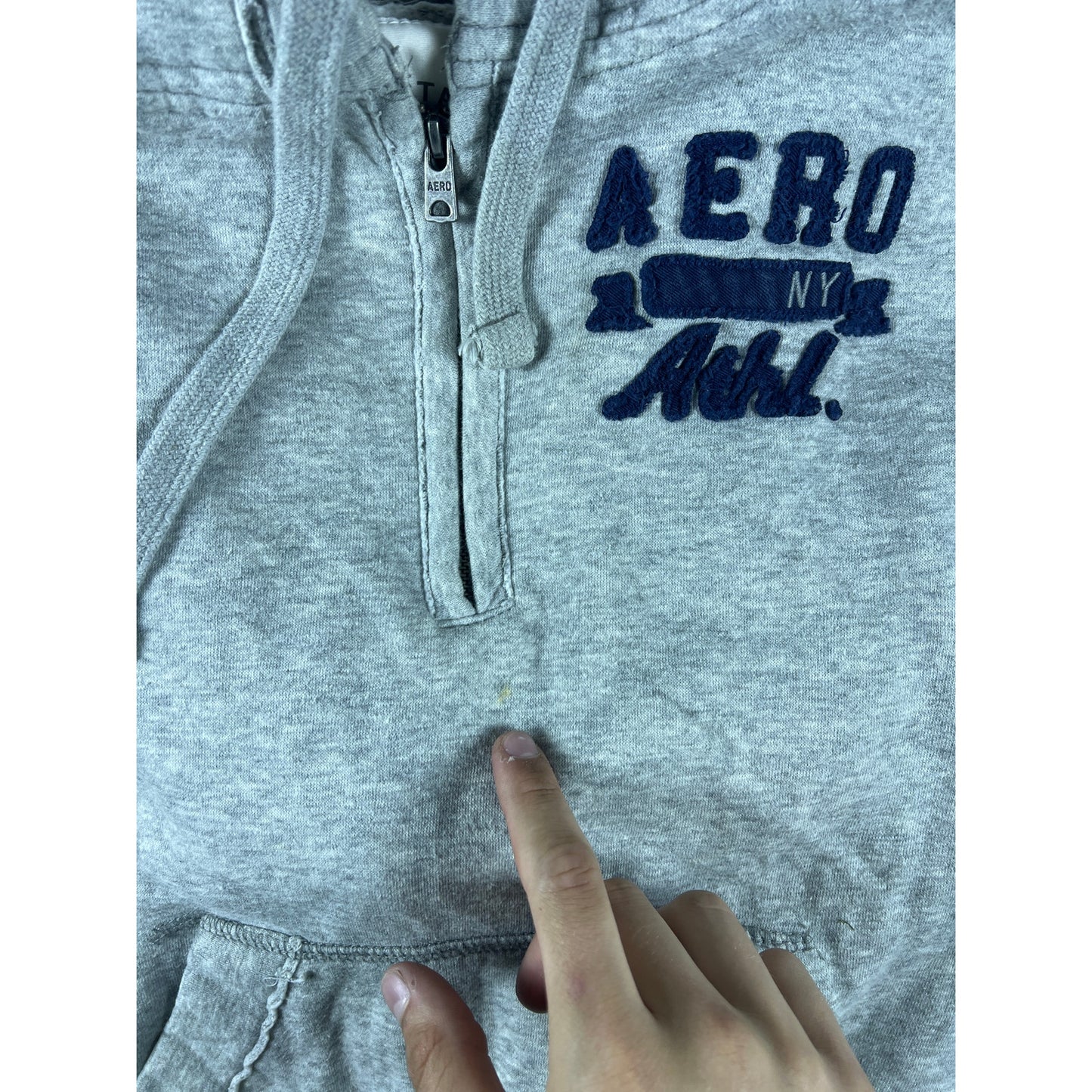 Aeropostale Y2K Hoodie Sweatshirt - XS