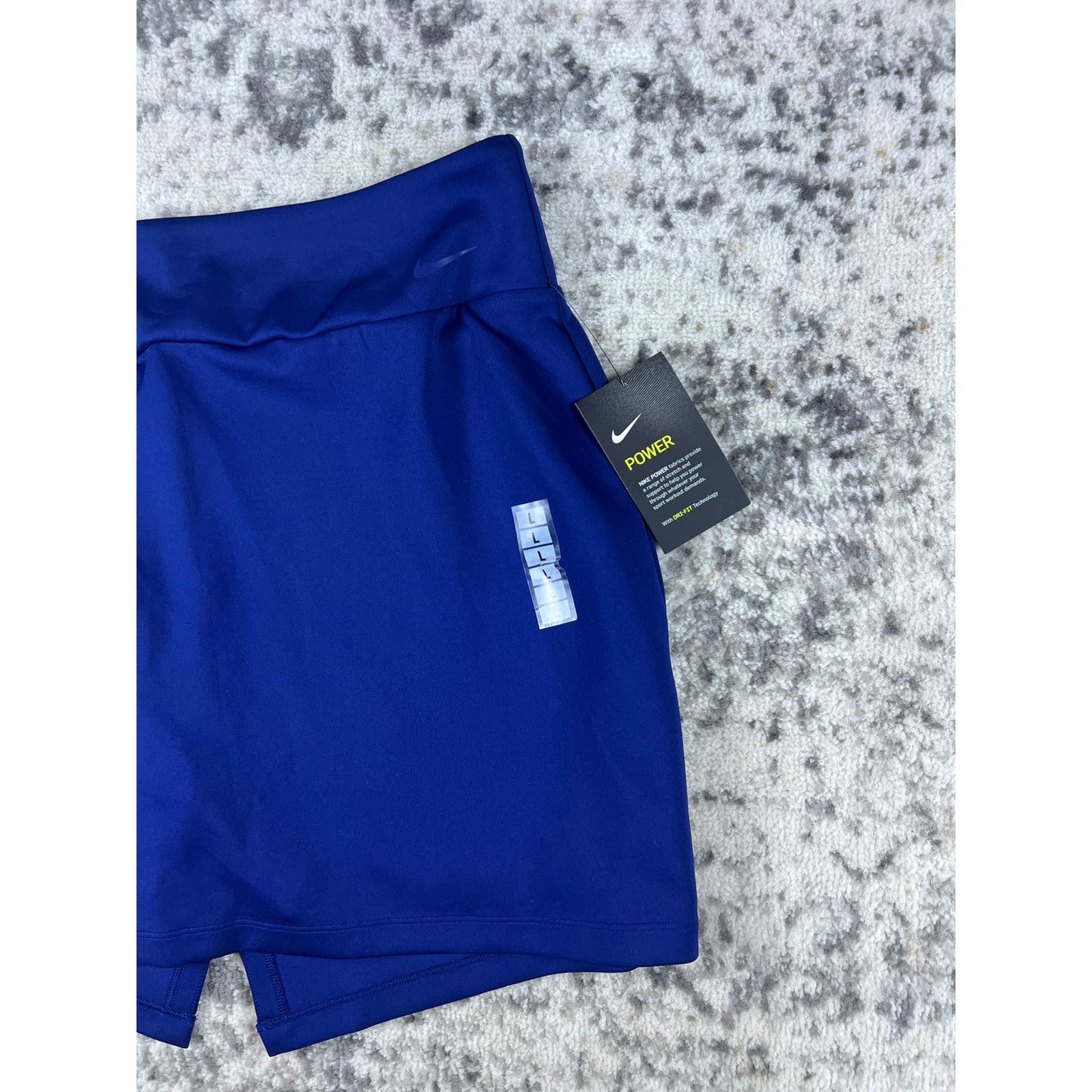Nike Court Power Golf Tennis Skirt Womens L Royal Blue Skort Dri-Fit Sports NWT
