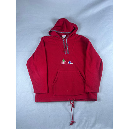 Vintage M&Ms Fleece Hoodie Sweatshirt - M