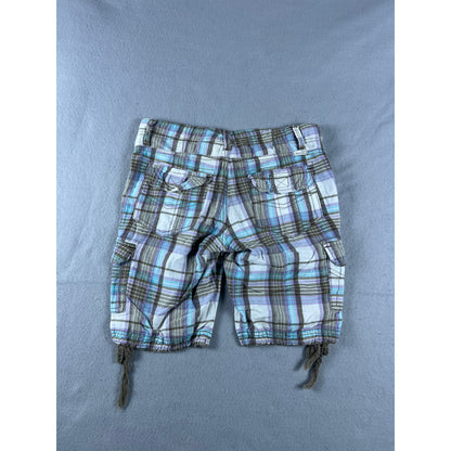Unionbay Plaid Cargo Shorts - 10