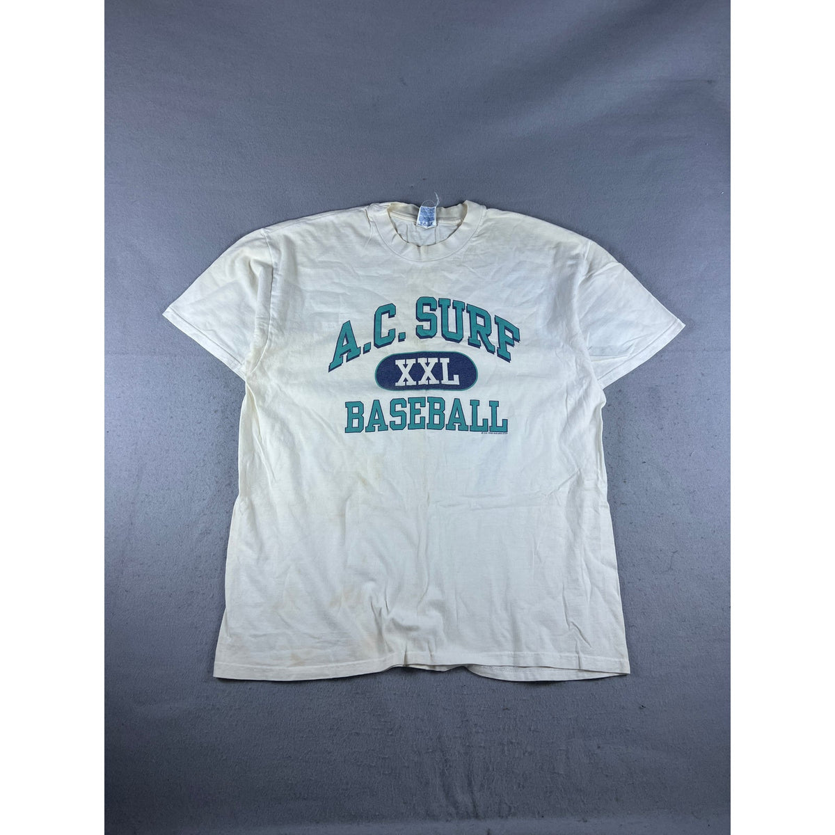 Vintage AC Surf Baseball T-Shirt - XL