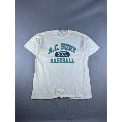 Vintage AC Surf Baseball T-Shirt - XL