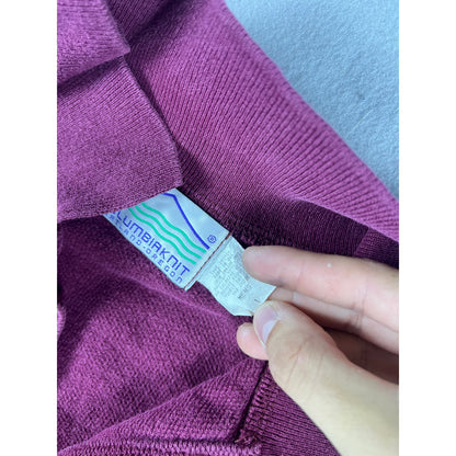 Vintage Columbiaknit Henley Sweatshirt - L