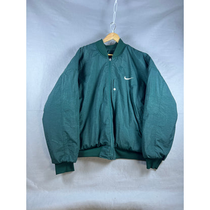 Vintage Nike Swoosh Reversible Puffer Jacket - XXL