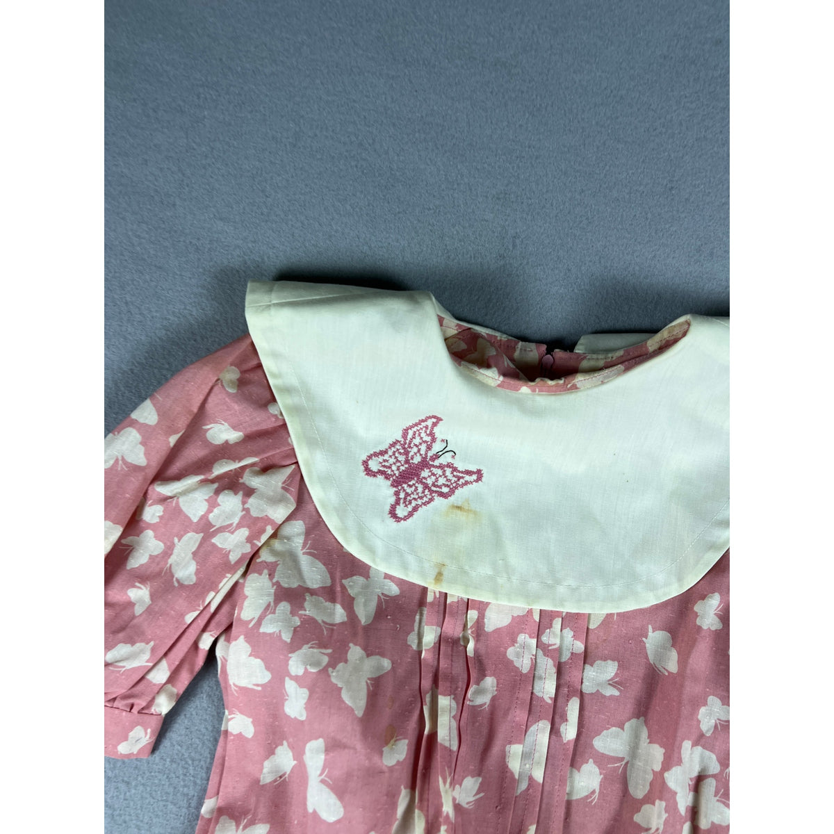 Vintage Butterflies Dress Girls - M