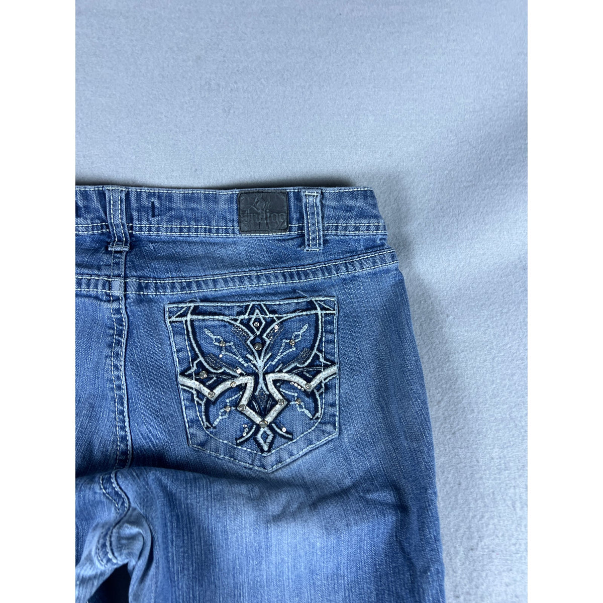 Love Indigo Flared Jeans Womens - 12