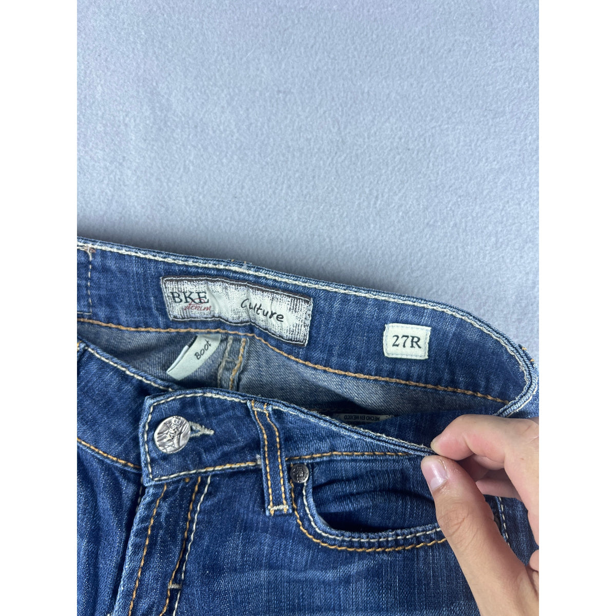 BKE Culture Bootcut Low Rise Jeans - 27R