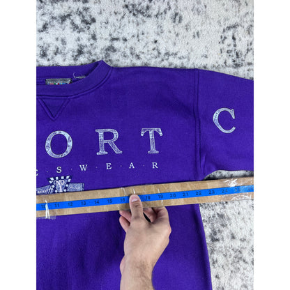 Vintage Paris Sport Club Spellout Sweatshirt - L