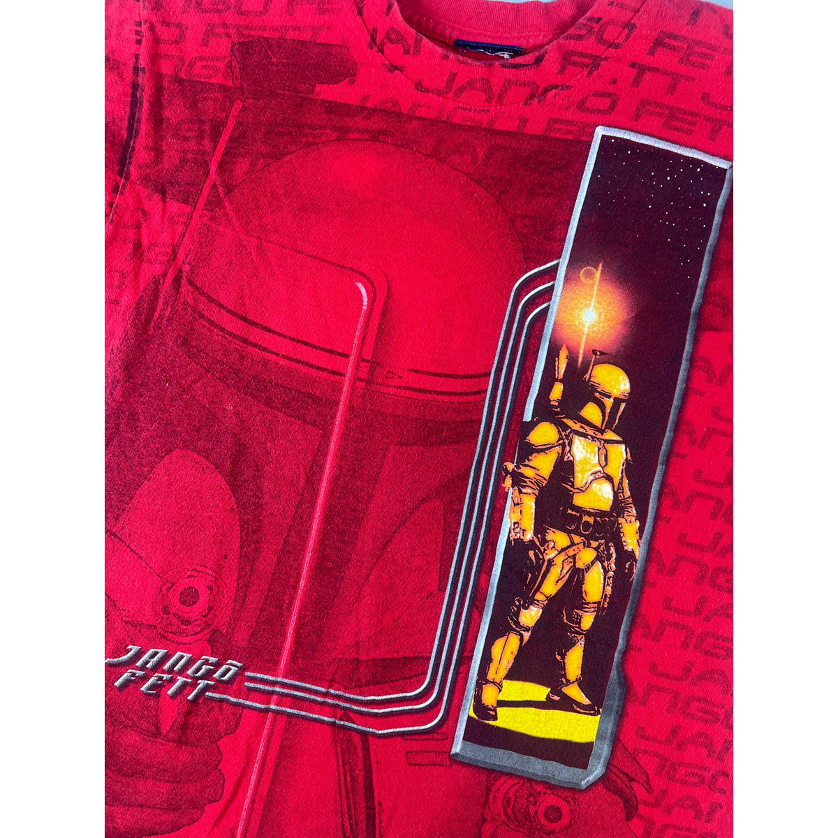 Star Wars Jango Fett All Over Print T-Shirt Youth - L