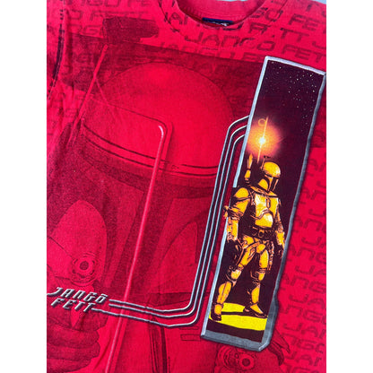 Star Wars Jango Fett All Over Print T-Shirt Youth - L