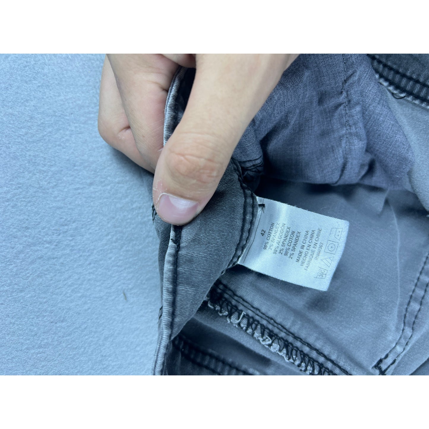 Union Bay Grey Camo Cargo Shorts - 38