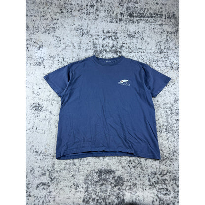 Vintage Columbia Old Fishermen Never Die T-Shirt - XL