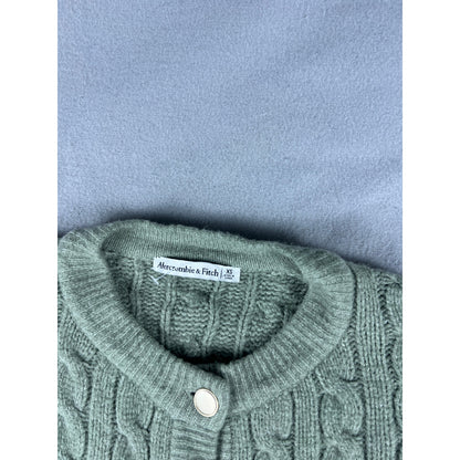 Abercrombie & Fitch Cable Knit Cardigan Womens - XS