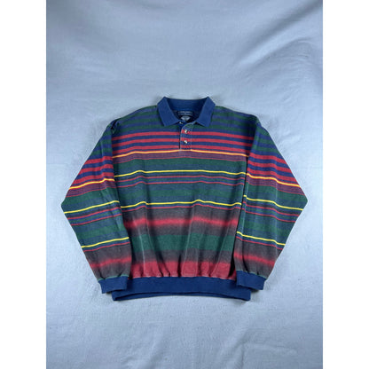 Vintage Dockers Sweatshirt Polo - L