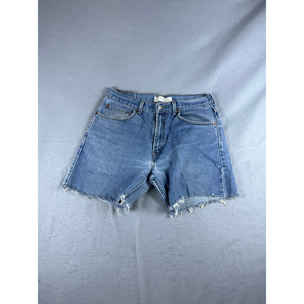 Levi's 505 Cut Off Regular Fit Denim Shorts - 34