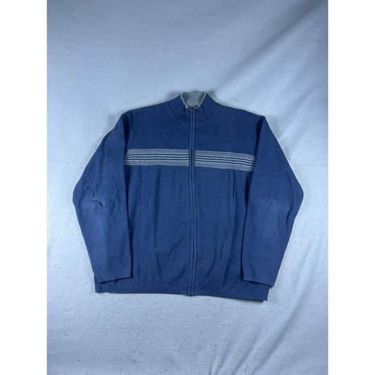 Dockers Striped Cardigan - L