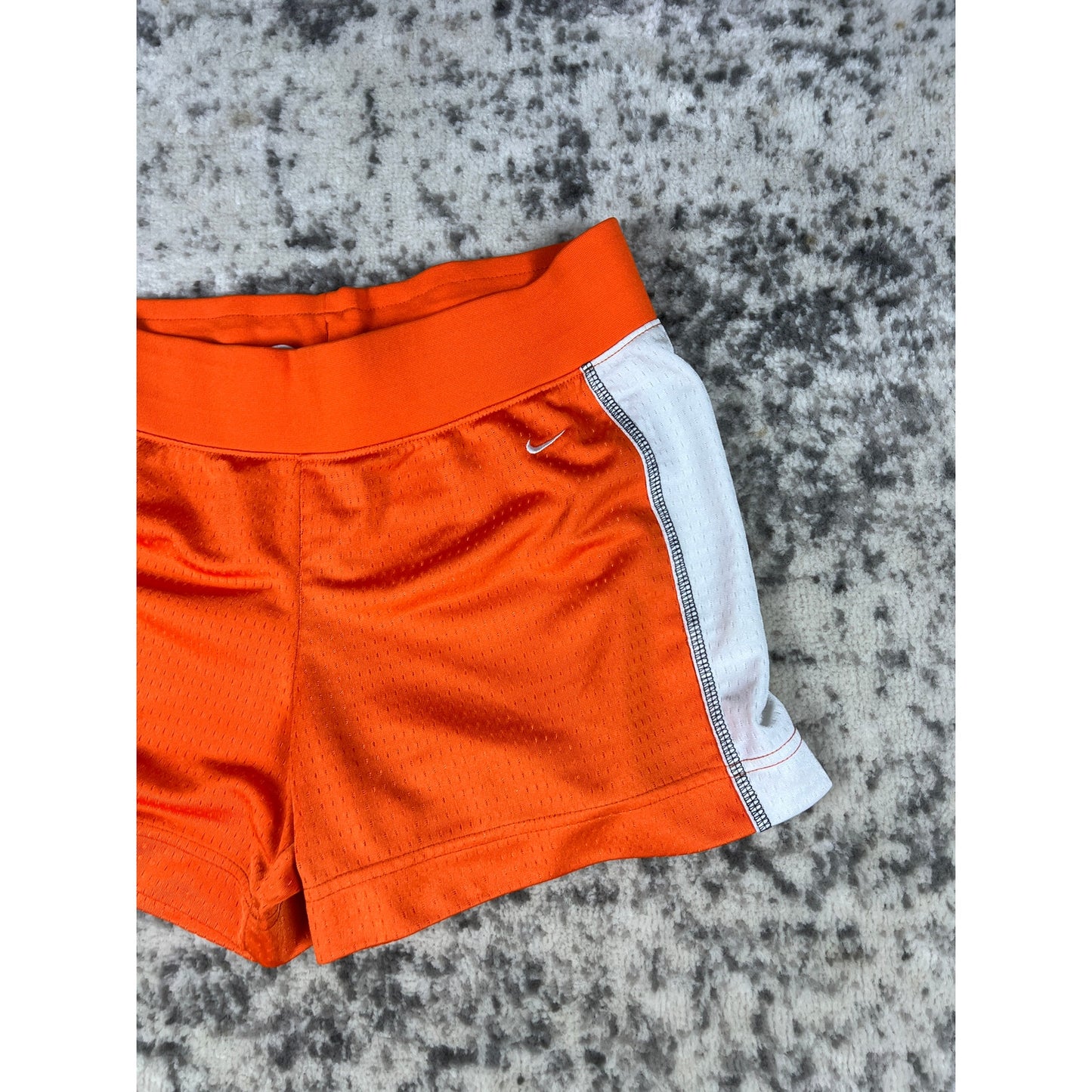 Nike Orange Y2k Mesh Shorts - M