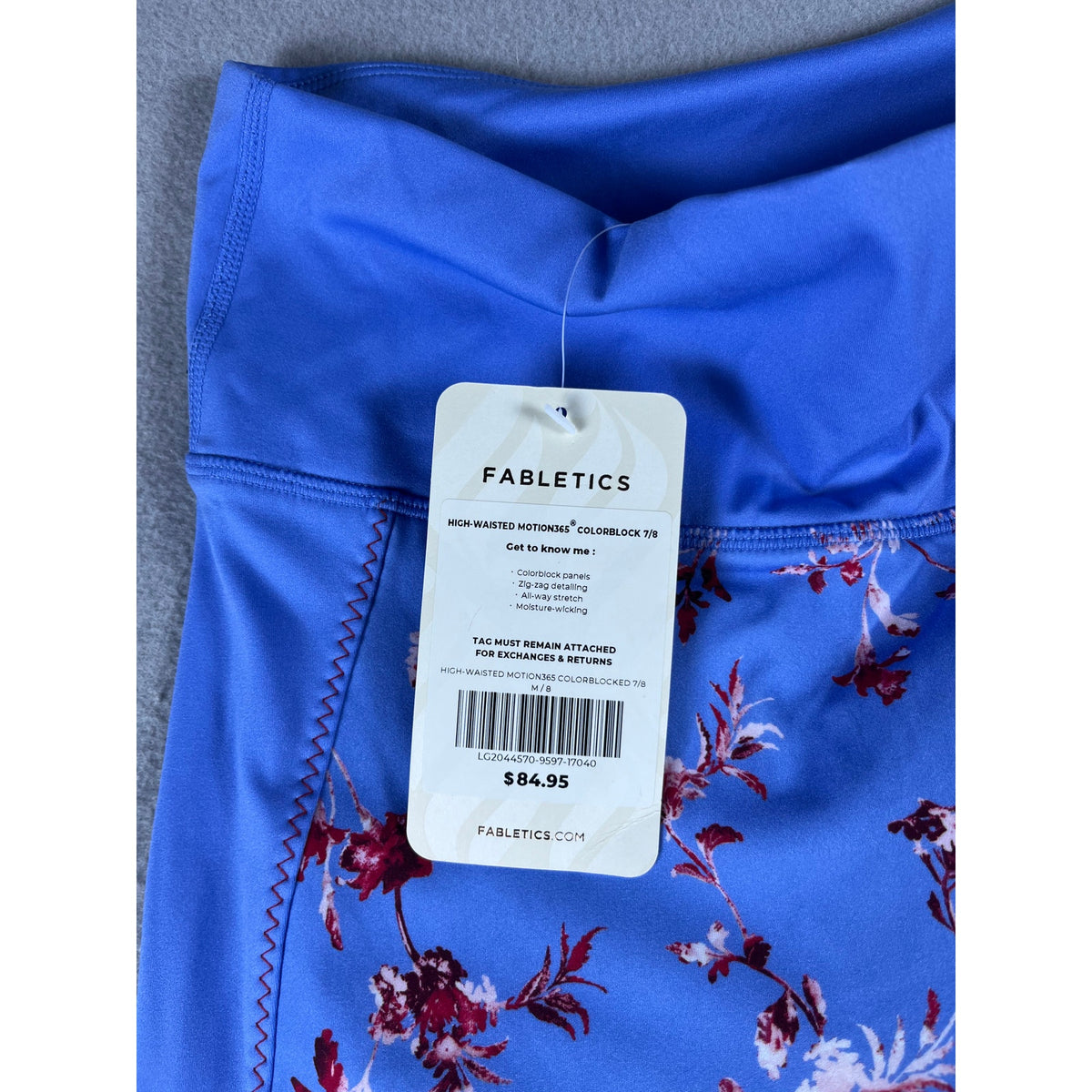 Fabletics Floral Motion365 High-Waisted Leggings - M