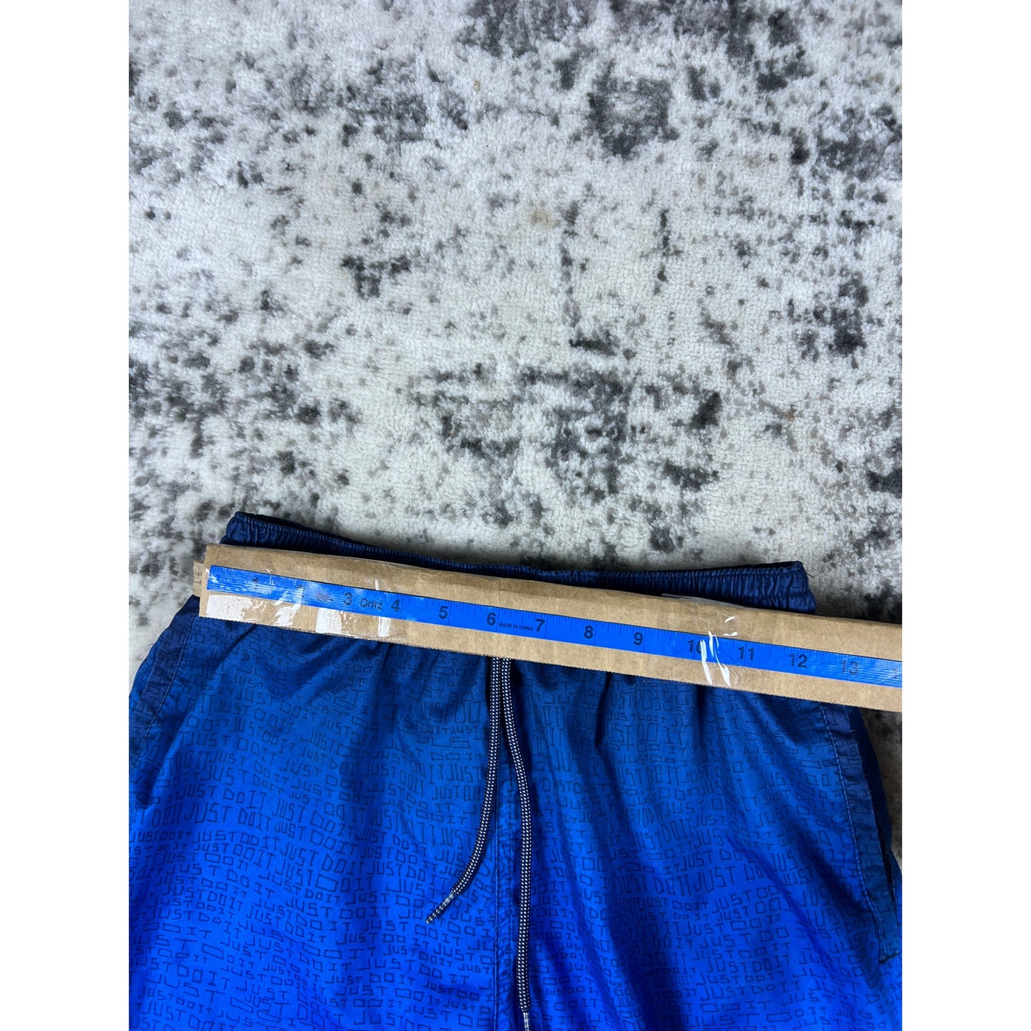 2000's Blue Nike Swoosh Shorts  - M
