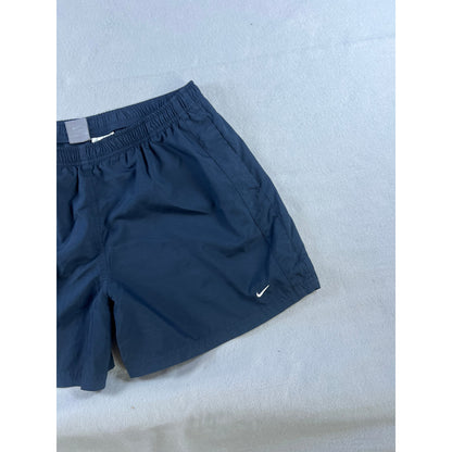 Y2k Navy Blue Nike Shorts - L