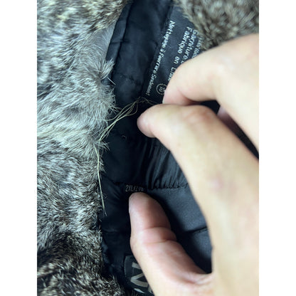 Norko Leather Rabbit Fur Trapper Bomber Hat