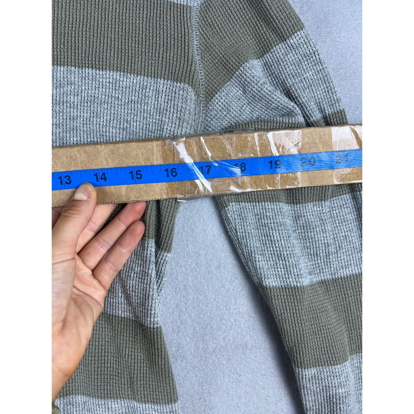 Mossimo Supply Thermal Waffle Knit Shirt - S