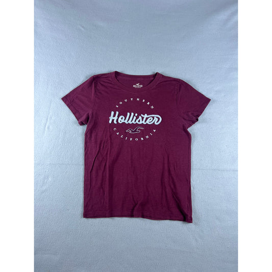 Hollister Spellout Logo T-Shirt - S
