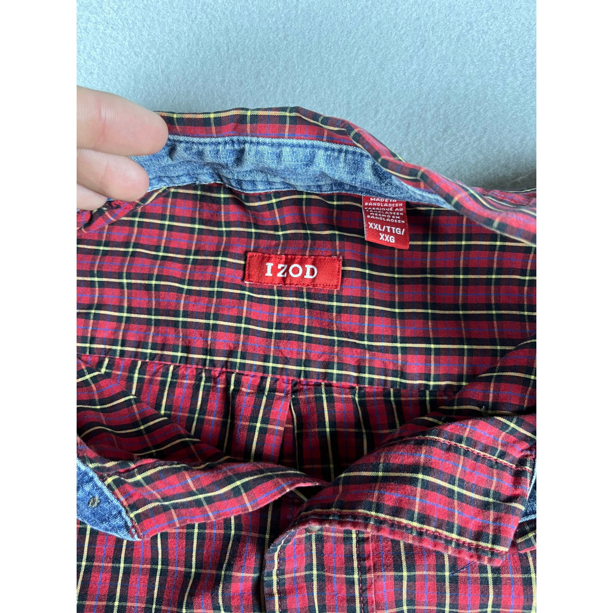 IZOD Check Shirt - XXL