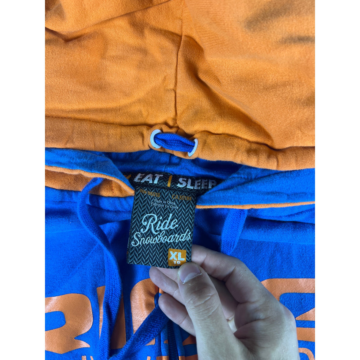 Ride Snowboards Colorblock Hoodie - XL