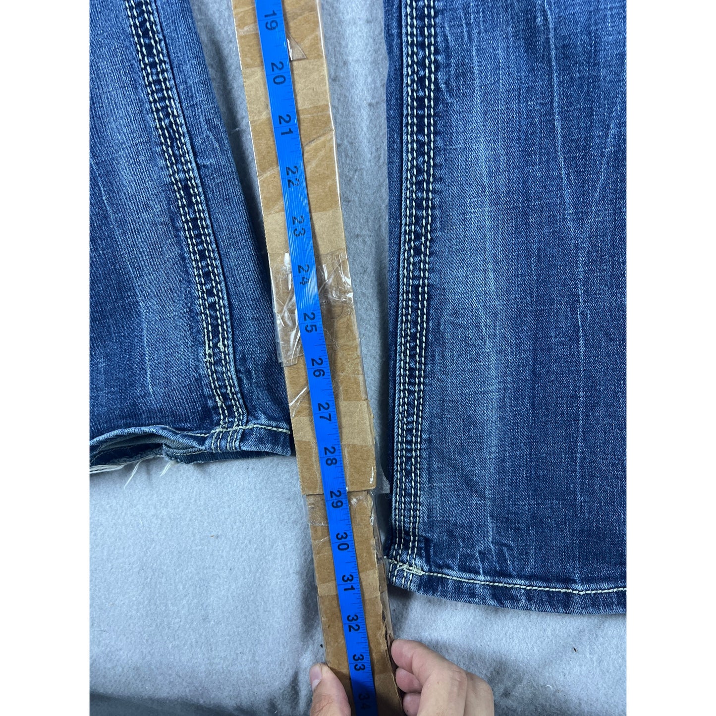 Y2K Rerock Express Bootcut Low Rise Jeans - 8