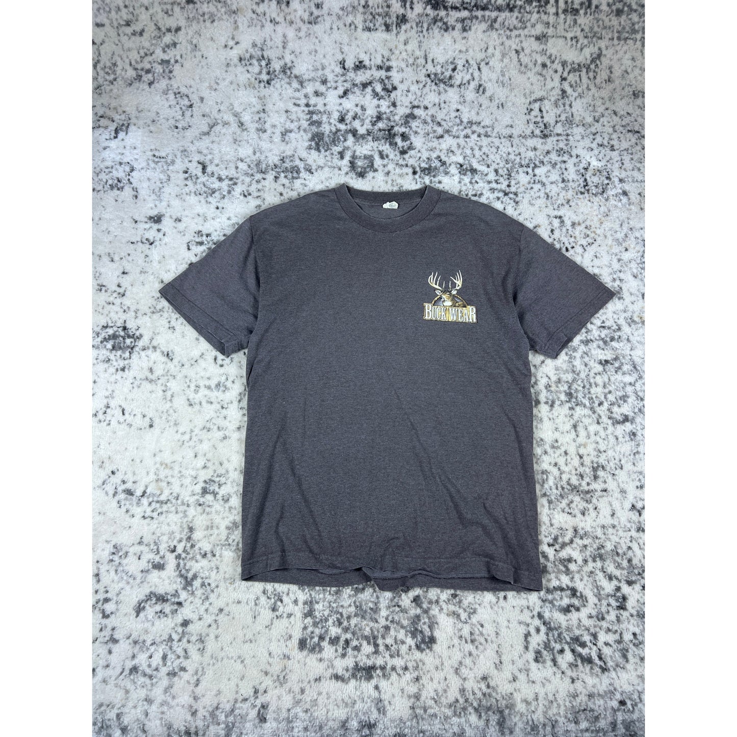 Vintage Shooting Deers Drinking Beers T-Shirt - L