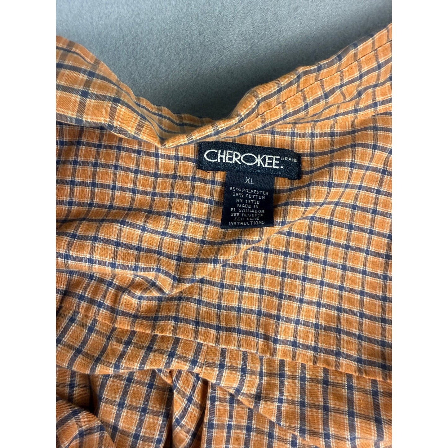 Cherokee Plaid Shirt - XL