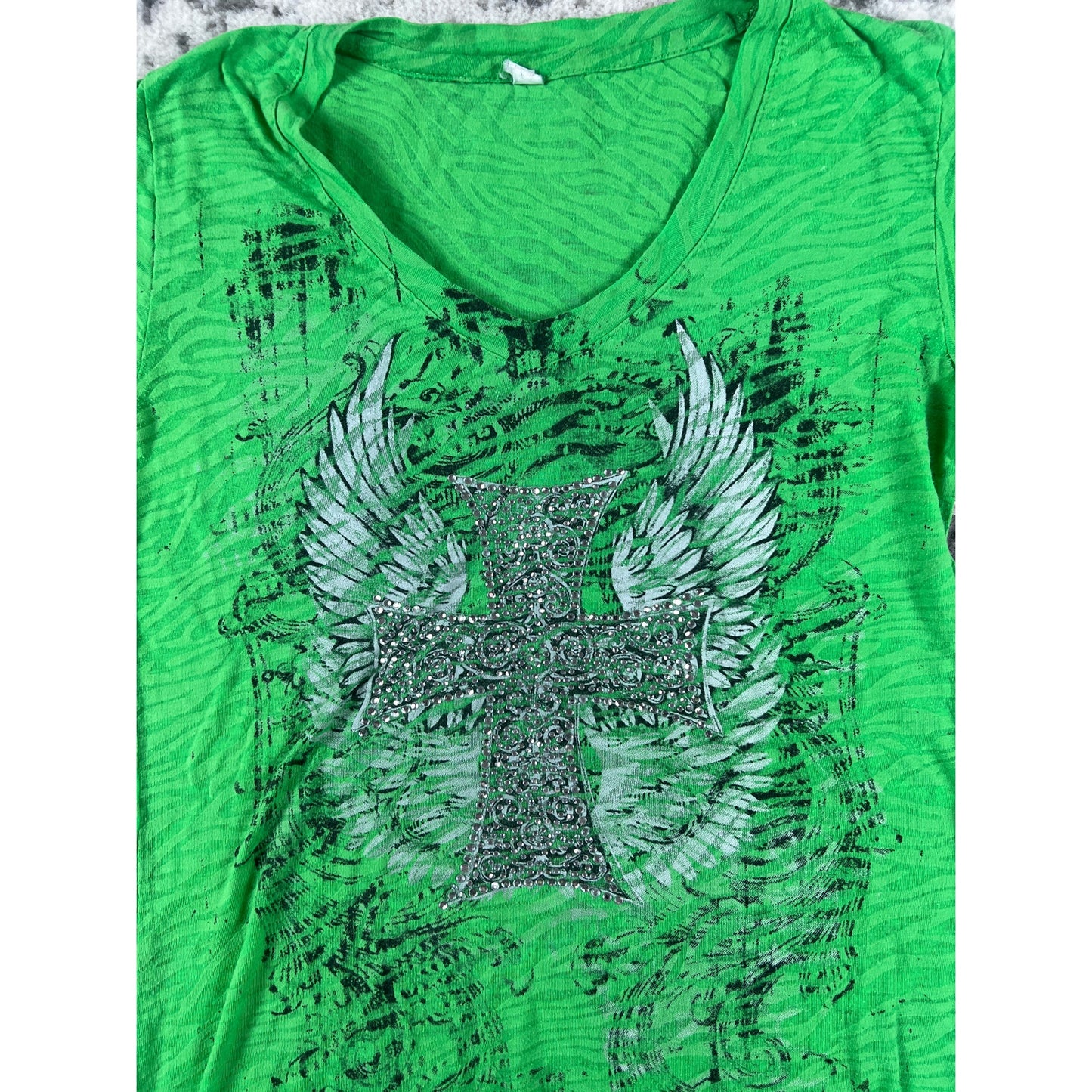 Sturgis Rhinestone Top Womens - L