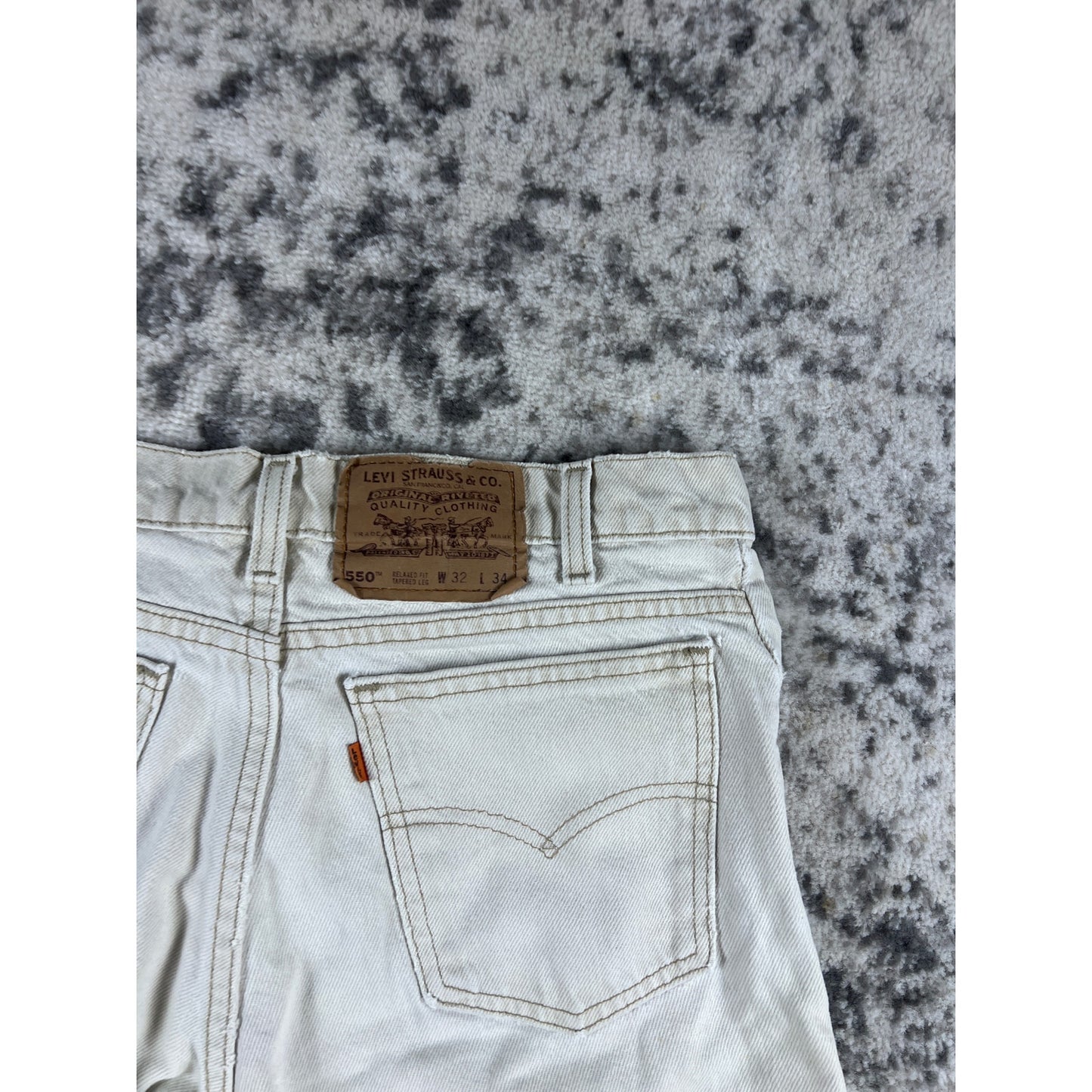 Vintage Levis 550 Denim Shorts - 32