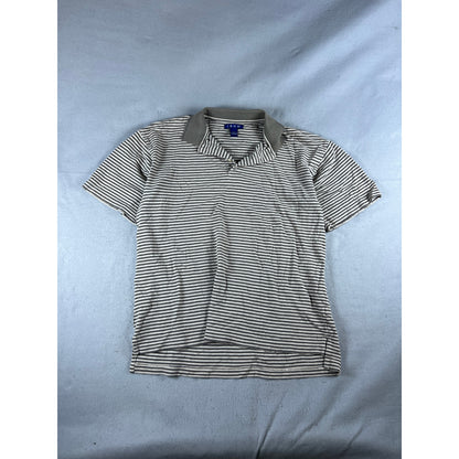IZOD Striped Golf Polo Shirt - L